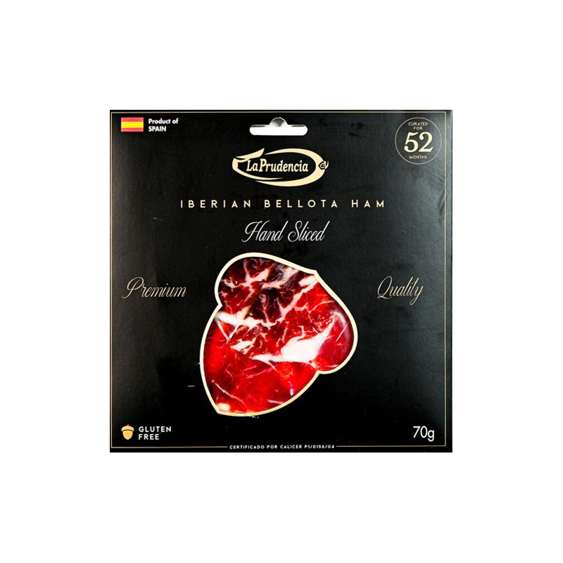 La Prudencia Jamón Bellota Hand Sliced 70g