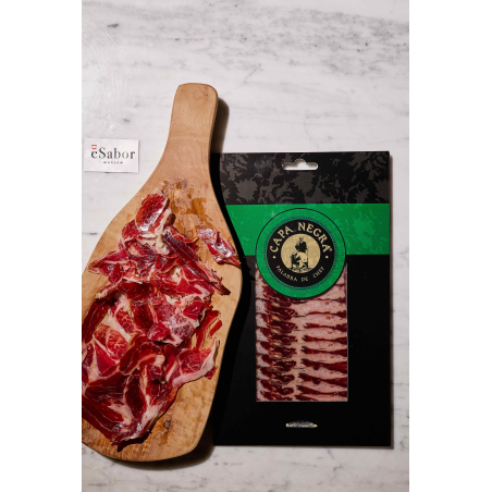 Iberico Pork 50% Cebo Campo Shoulderham Sliced Portions 80 g Capa Negra