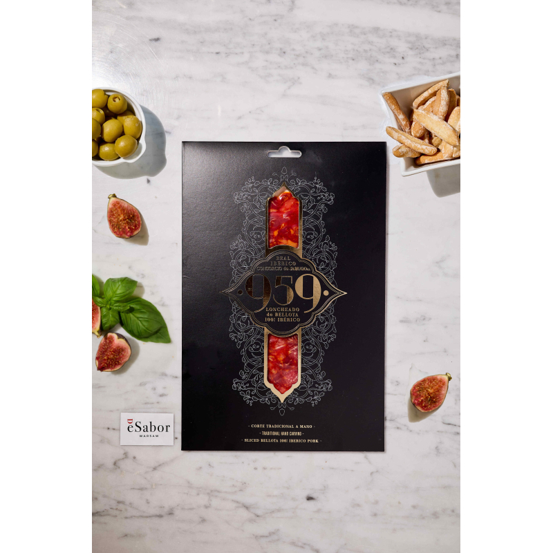 Iberico Pork Chorizo Lomo Hand Sliced portions 80 g 959