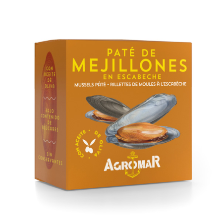 Paté mussles RO-100 can (mejillones)