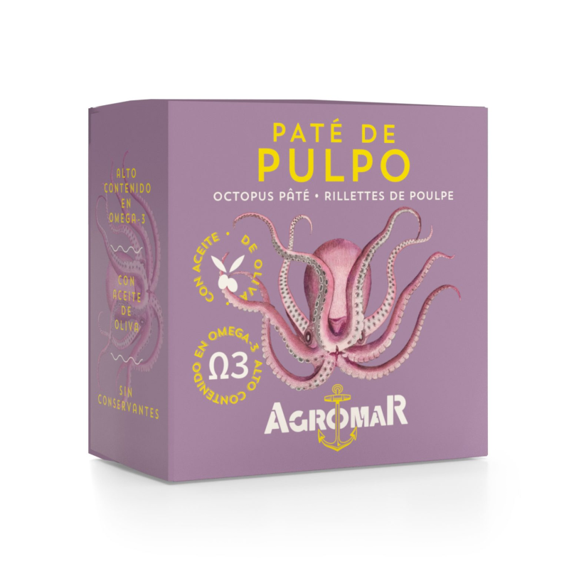 Paté Octopus   RO-100 can (pulpo)