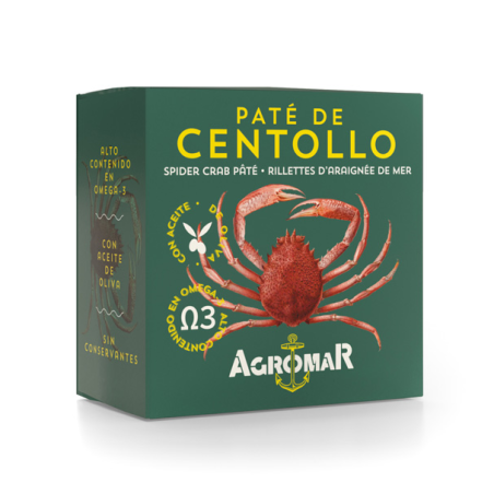 Paté spider crab RO-100 can (centollo)