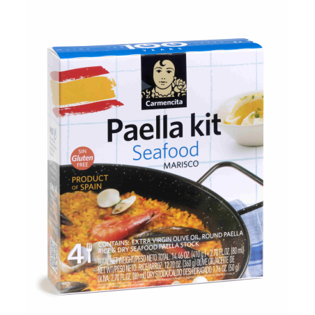 Zestaw do paelli z owocami morza Carmencita 490g