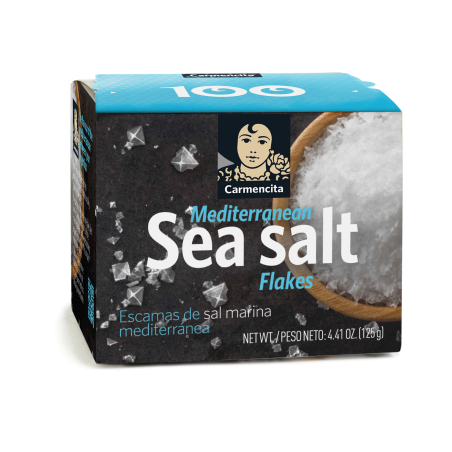 Sól śródziemnomorska w płatkach Carmencita 125g