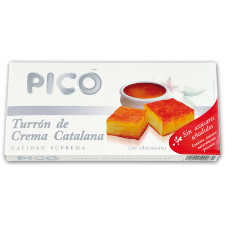 Turron z kremem katalońskim Pico 200g bez cukru
